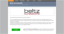 Desktop Screenshot of beltz-kunststoffe.de