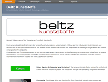 Tablet Screenshot of beltz-kunststoffe.de